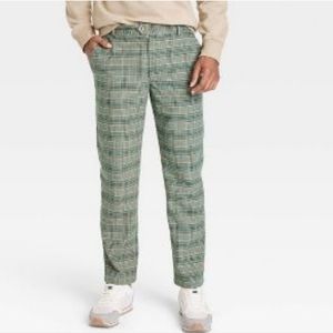 Houston White | Pants | Houston White Green Plaid Adult Tailored Suit Pants  | Poshmark